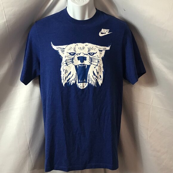 Nike University Of Kentucky Wildcats Activewear Athletic Sport Cut Tee Shirt - Picture 1 of 6